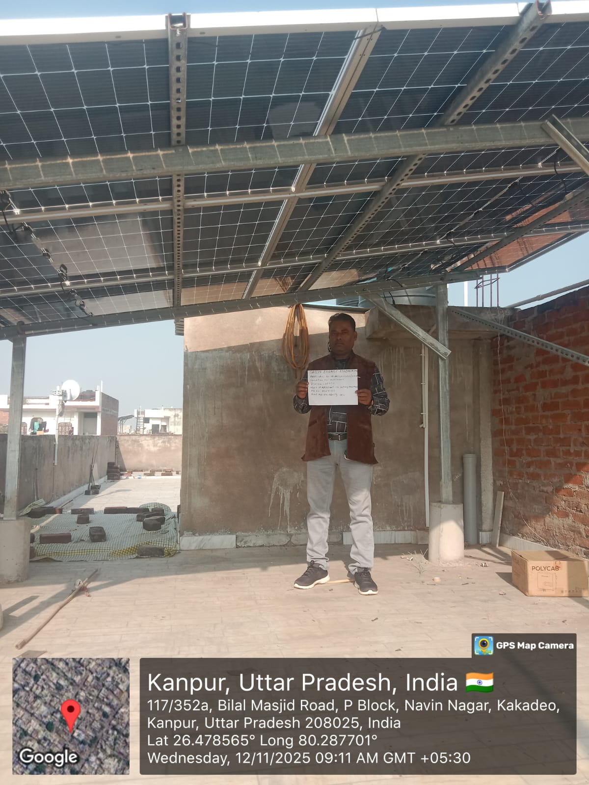 Vikram Singh — Commercial Solar Customer Kanpur